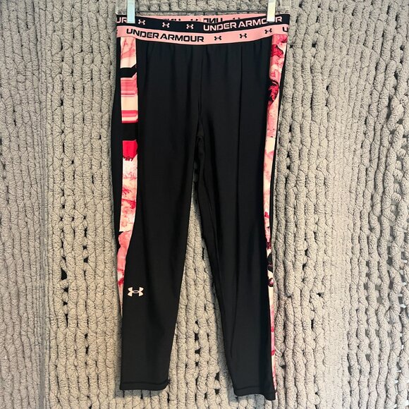 Under Armour Youth XL Cropped Leggings – Bundle of 2 - Picture 2 of 12